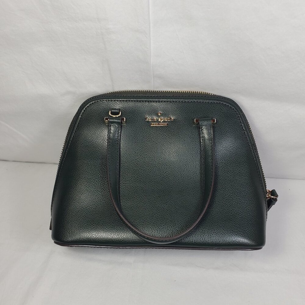 Kate Spade Dark Green Leather Bag
